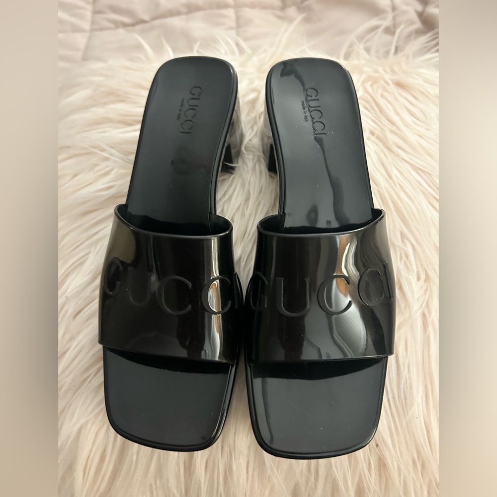 Authentic Gucci Rubber Sandals